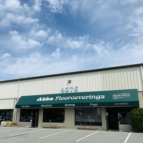 Abba Floorcoverings showroom in Nanaimo, BC